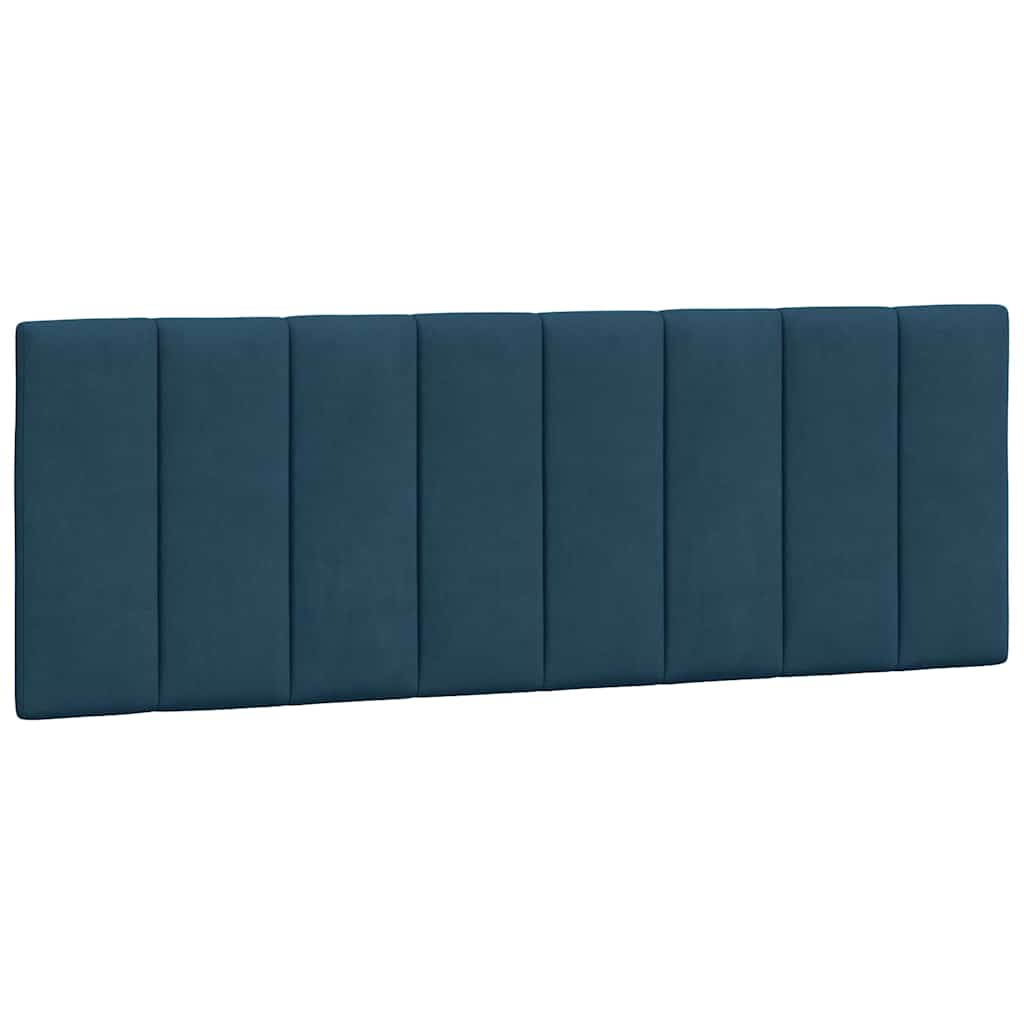 gavlpude Hanko 140 cm velour blå