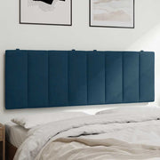 gavlpude Hanko 140 cm velour blå
