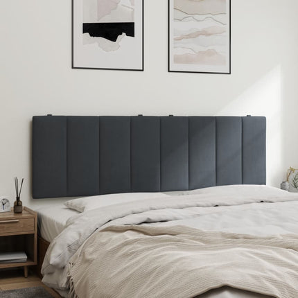 gavlpude Hanko 160 cm velour mørkegrå