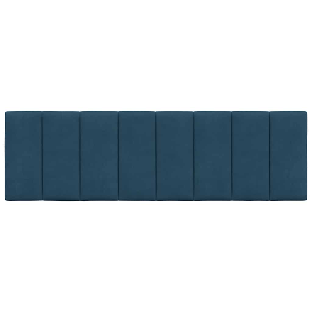 gavlpude Hanko 160 cm velour blå