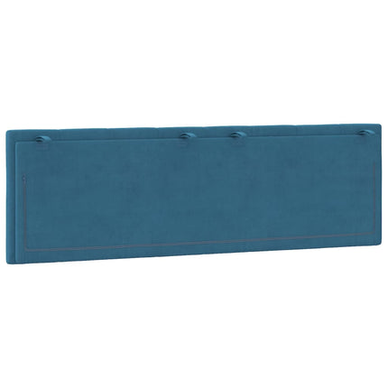 gavlpude Hanko 160 cm velour blå