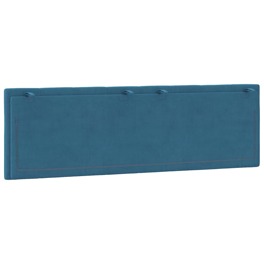 gavlpude Hanko 160 cm velour blå