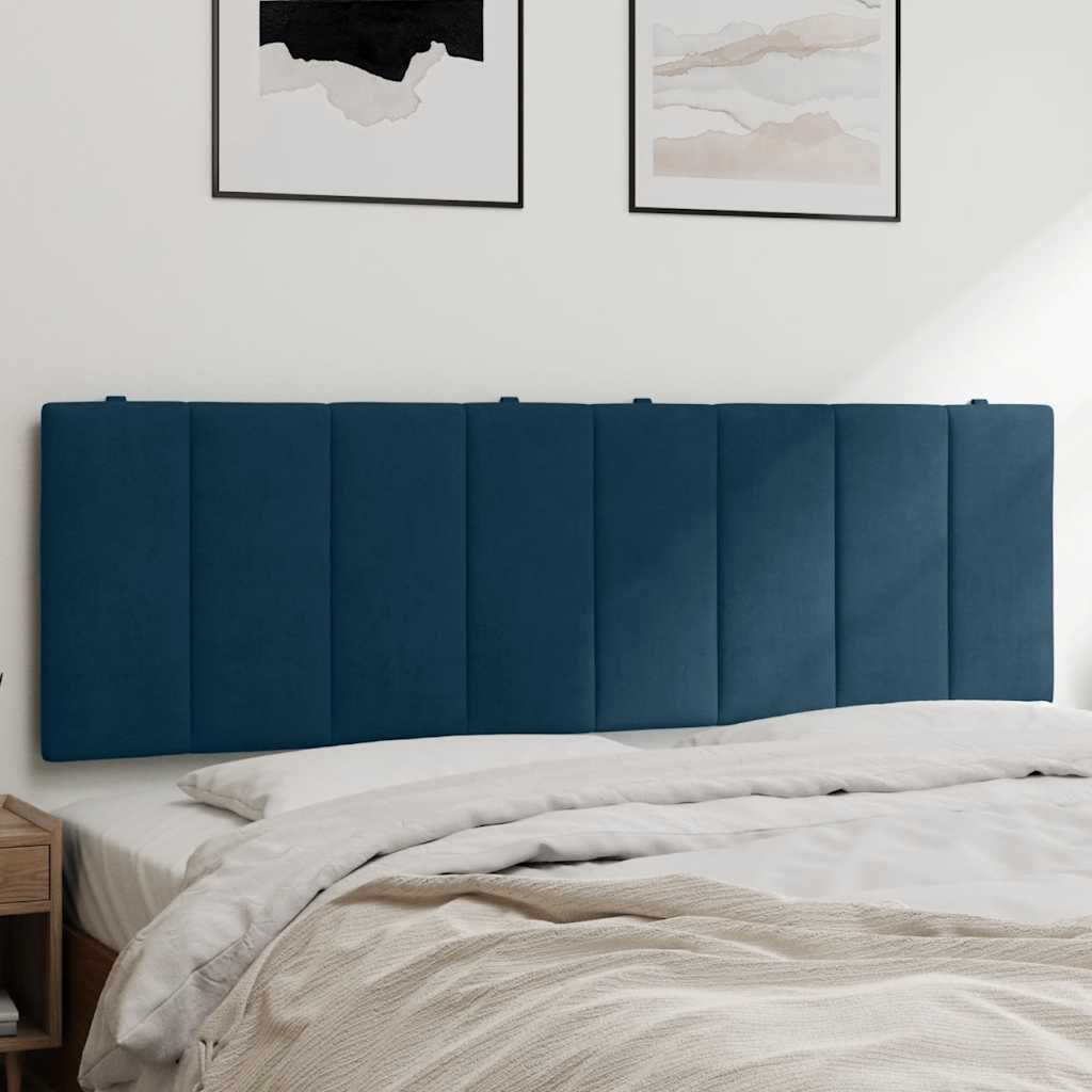 gavlpude Hanko 160 cm velour blå