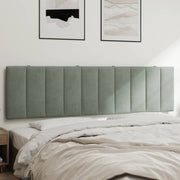 gavlpude Hanko 183 cm velour lysegrå