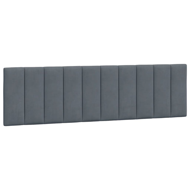 gavlpude Hanko 183 cm velour mørkegrå