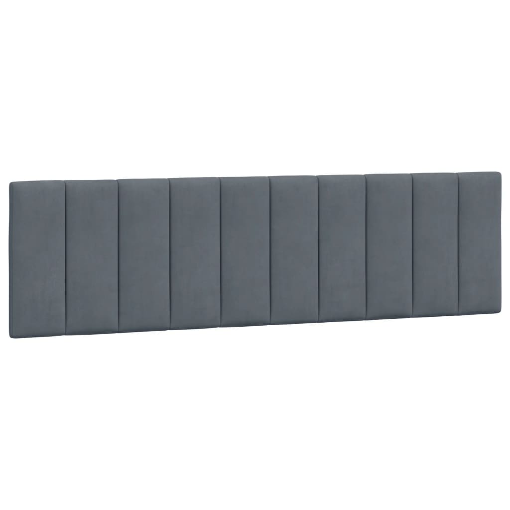 gavlpude Hanko 183 cm velour mørkegrå