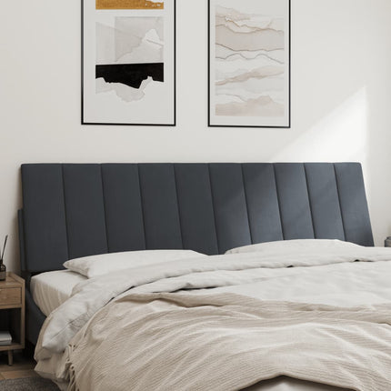 gavlpude Hanko 183 cm velour mørkegrå