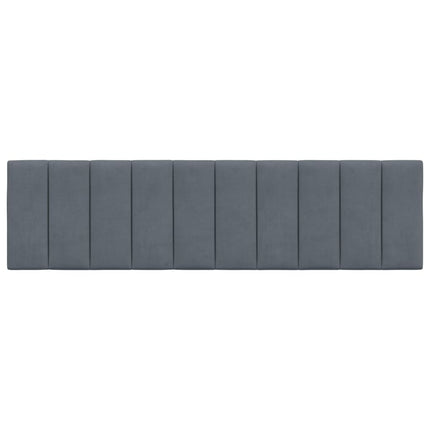 gavlpude Hanko 183 cm velour mørkegrå