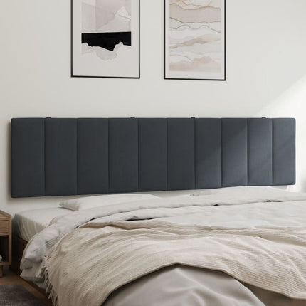 gavlpude Hanko 200 cm velour mørkegrå