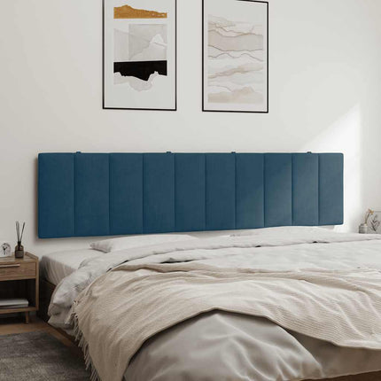 gavlpude Hanko 200 cm velour blå