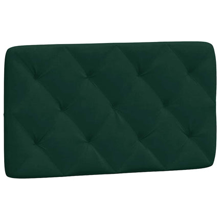 gavlpude 80 cm velour mørkegrøn