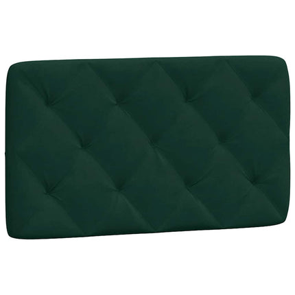 gavlpude 90 cm velour mørkegrøn