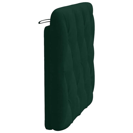 gavlpude 90 cm velour mørkegrøn