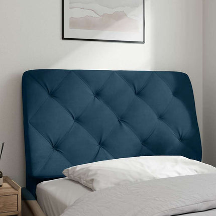 gavlpude 90 cm velour blå