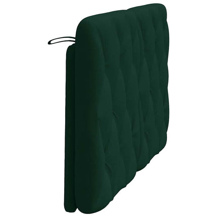 gavlpude 120 cm velour mørkegrøn