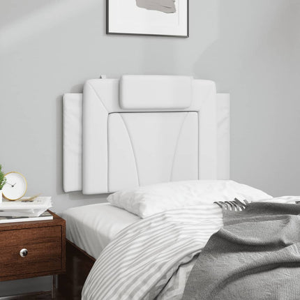 gavlpude Viana 80 cm kunstlæder hvid