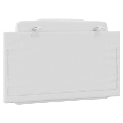 gavlpude Viana 80 cm kunstlæder hvid