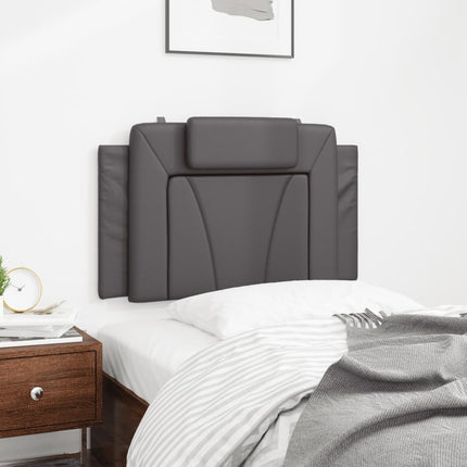 gavlpude Viana 80 cm kunstlæder grå