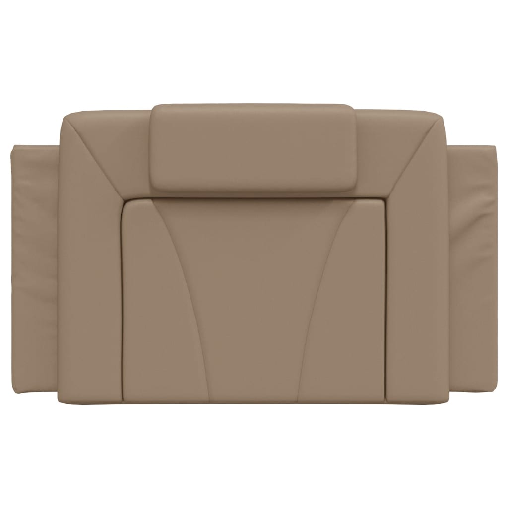 gavlpude Viana 80 cm kunstlæder cappuccinofarvet