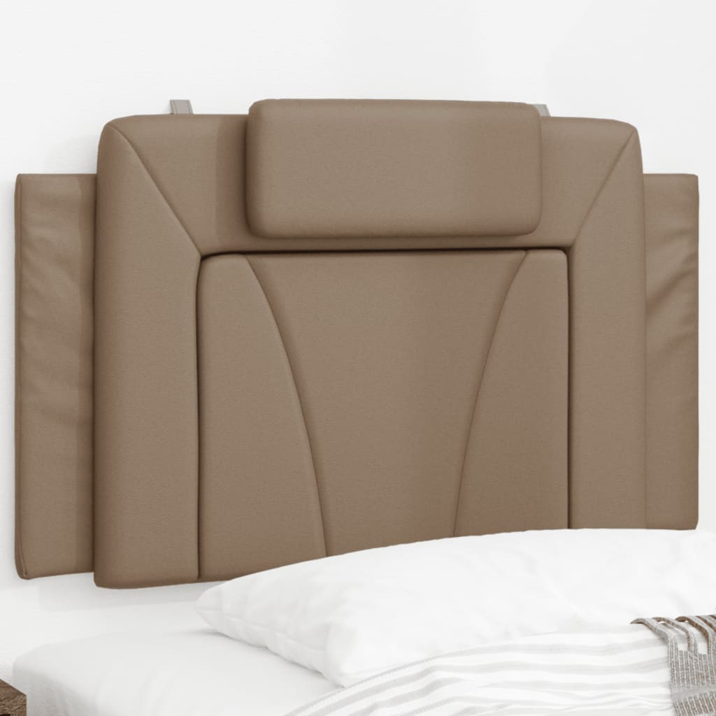 gavlpude Viana 80 cm kunstlæder cappuccinofarvet