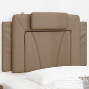 gavlpude Viana 80 cm kunstlæder cappuccinofarvet
