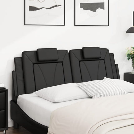 gavlpude Viana 137 cm kunstlæder sort
