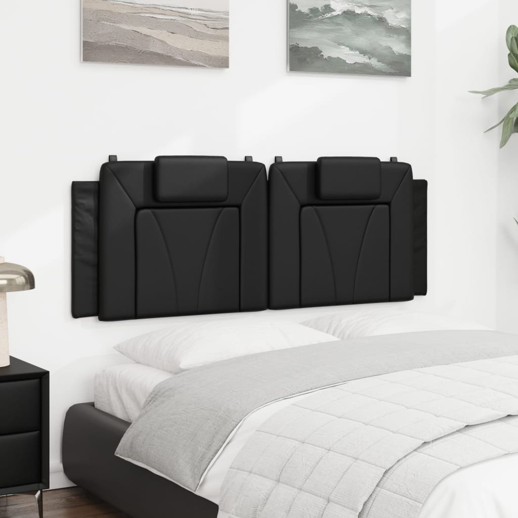 gavlpude Viana 140 cm kunstlæder sort