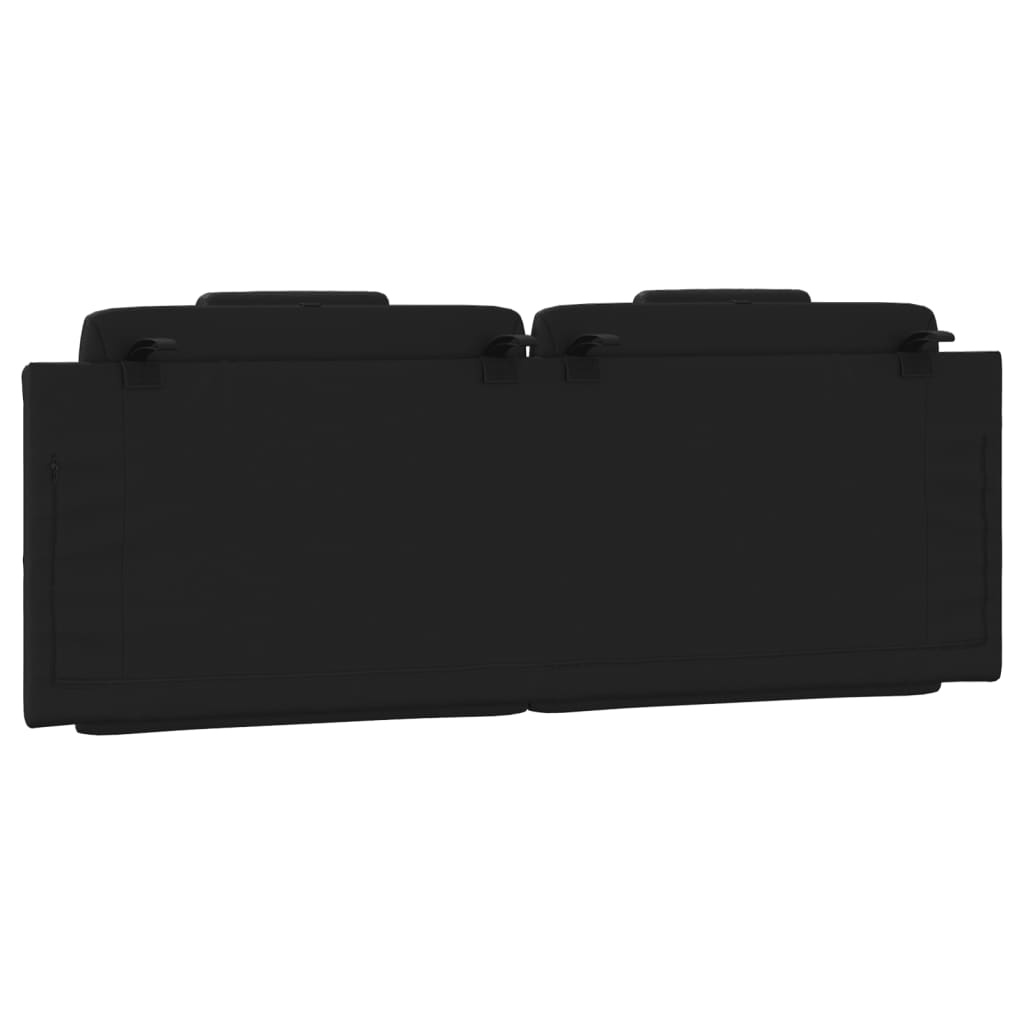 gavlpude Viana 140 cm kunstlæder sort
