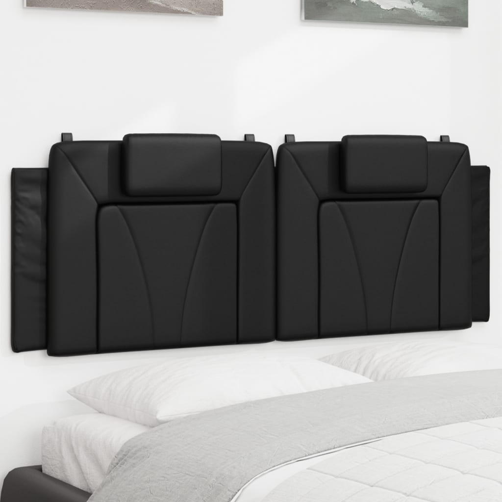 gavlpude Viana 140 cm kunstlæder sort