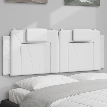 gavlpude Viana 140 cm kunstlæder hvid
