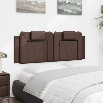 gavlpude Viana 140 cm kunstlæder brun