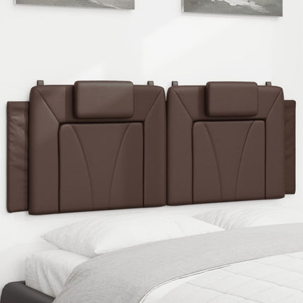 gavlpude Viana 140 cm kunstlæder brun