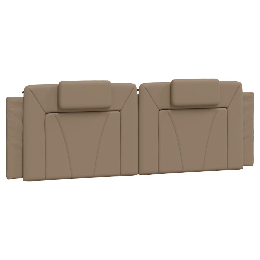 gavlpude Viana 160 cm kunstlæder cappuccinofarvet