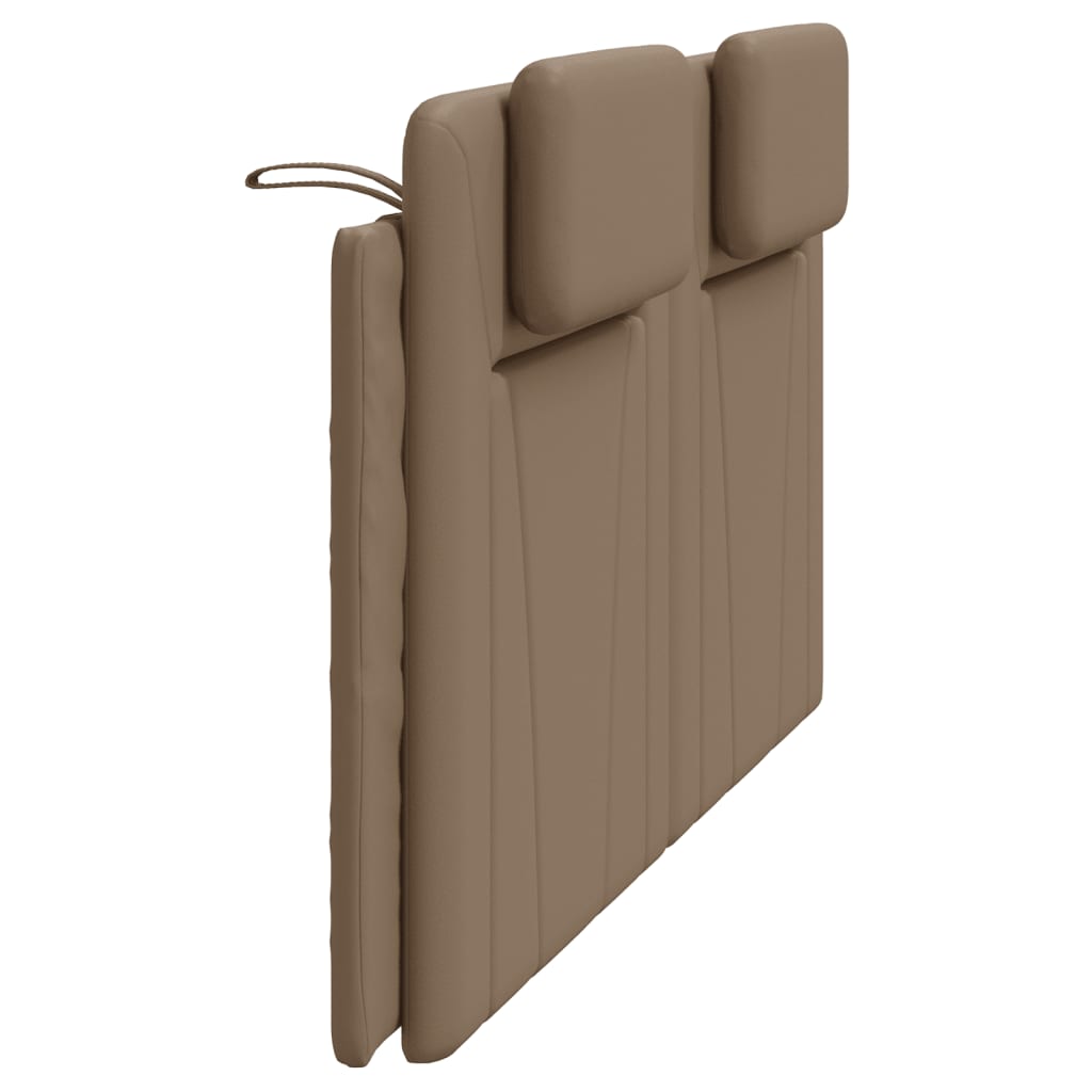 gavlpude Viana 180 cm kunstlæder cappuccinofarvet