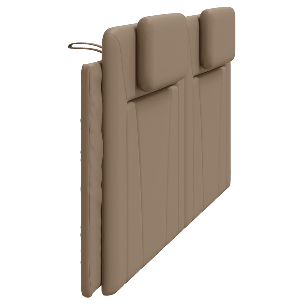 gavlpude Viana 200 cm kunstlæder cappuccinofarvet
