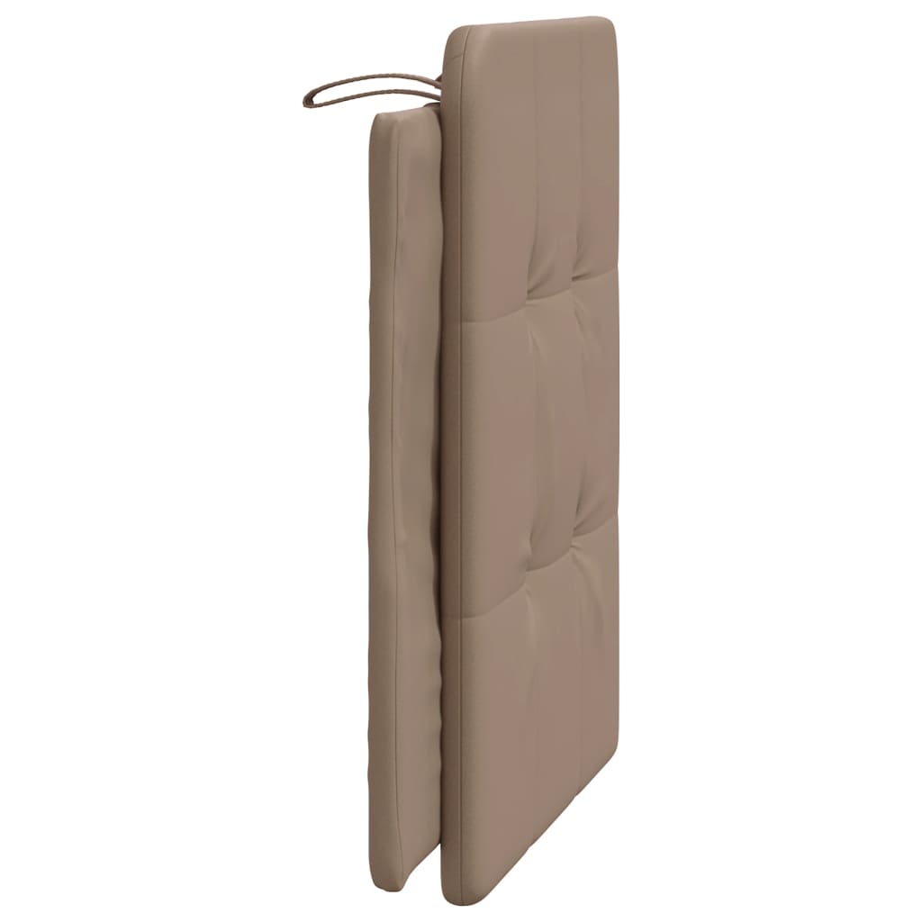 gavlpude Zadar 90 cm kunstlæder cappuccinofarvet
