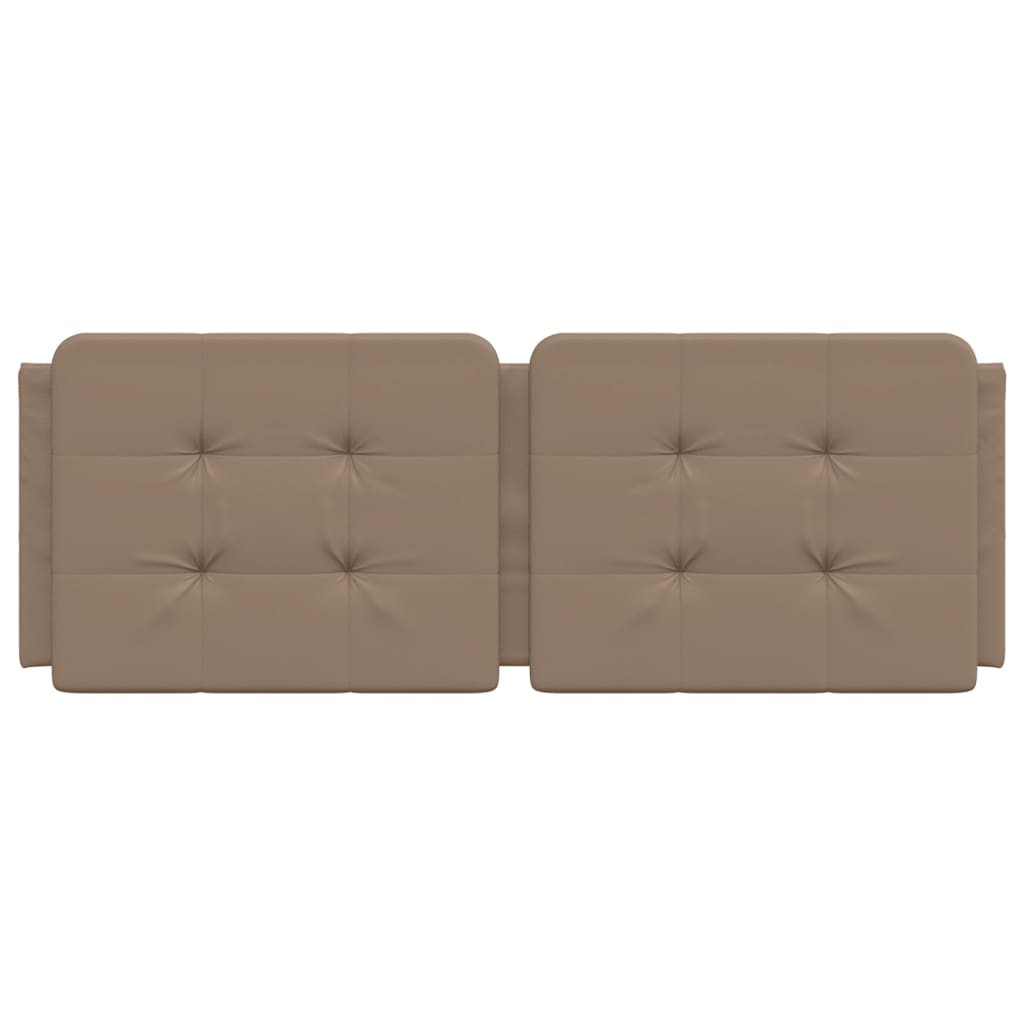 gavlpude Zadar 120 cm kunstlæder cappuccinofarvet