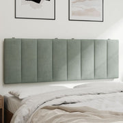 gavlpude Hanko 137 cm velour lysegrå