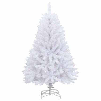 Kunstigt juletræ 120 cm PVC og Stål Hvid