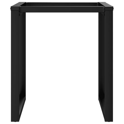bordben til spisebord 70x70x73 cm O-stel stål