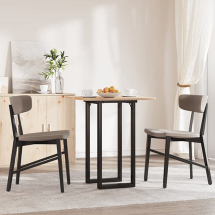 bordben til spisebord 80x40x73 cm O-stel stål