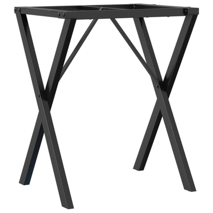 bordben til spisebord 60x40x73 cm X-stel stål