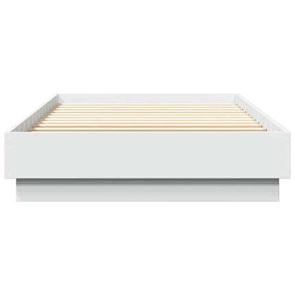 sengeramme 100x200 cm konstrueret træ hvid