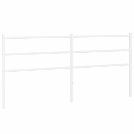 udskiftningsgavl 180 cm metal hvid