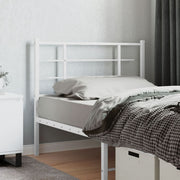 udskiftningsgavl 107 cm metal hvid