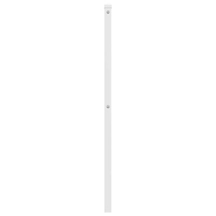 udskiftningsgavl 160 cm metal hvid
