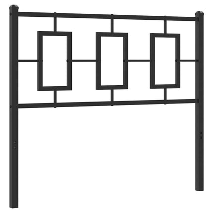udskiftningsgavl 100 cm metal sort
