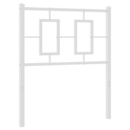 udskiftningsgavl 75 cm metal hvid
