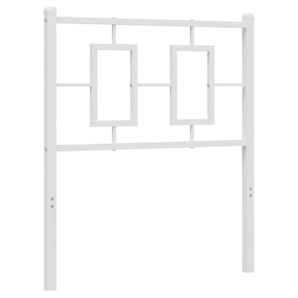 udskiftningsgavl 75 cm metal hvid