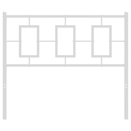 udskiftningsgavl 100 cm metal hvid